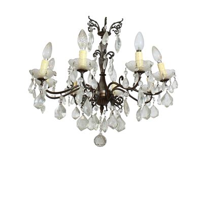 Lampadario a Otto Luci