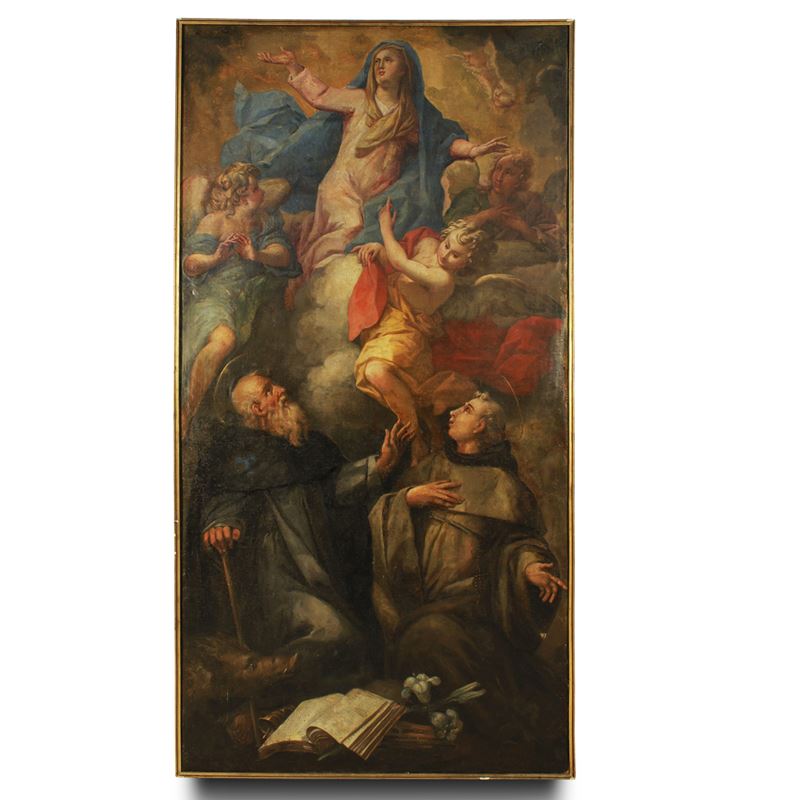 Pittore italiano  (XVIII- XIX sec.)  - Asta Dimore Venete - San Luca Casa d'Aste