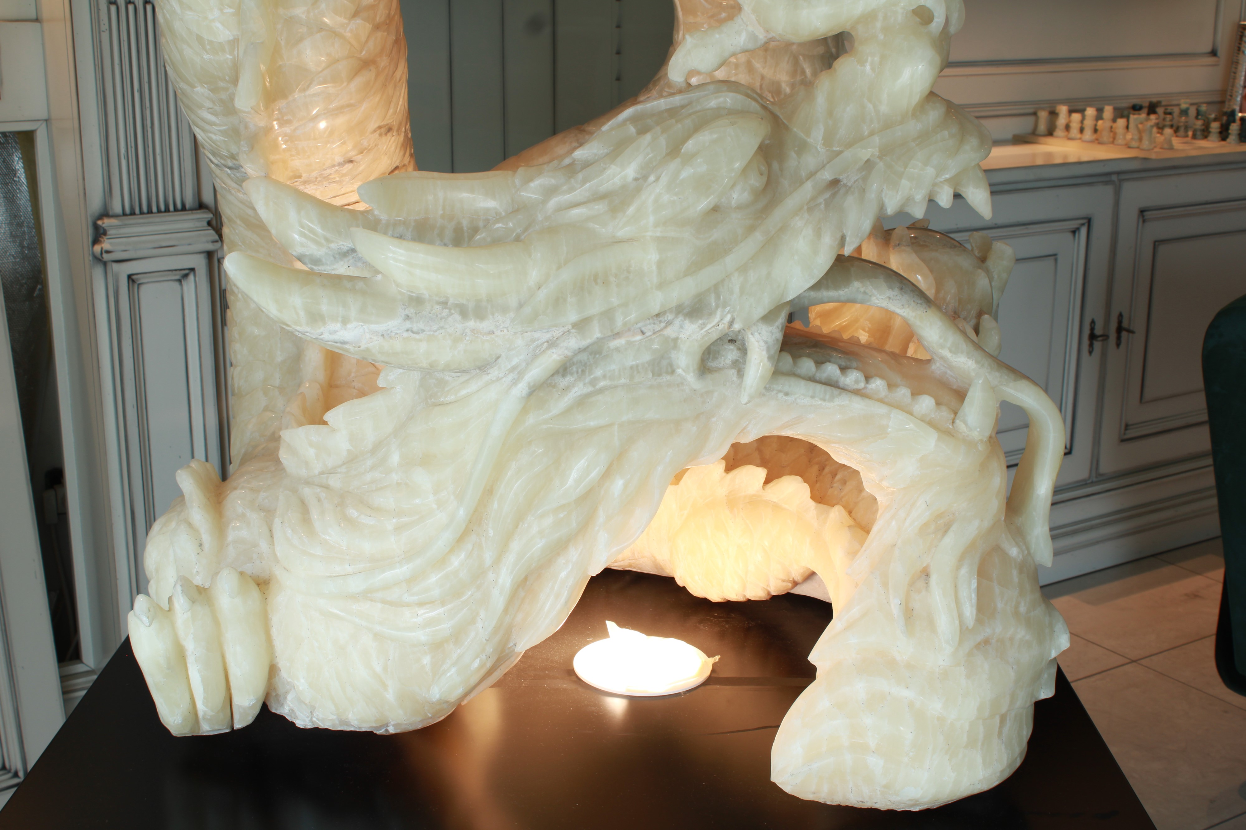 Grande scultura in onice