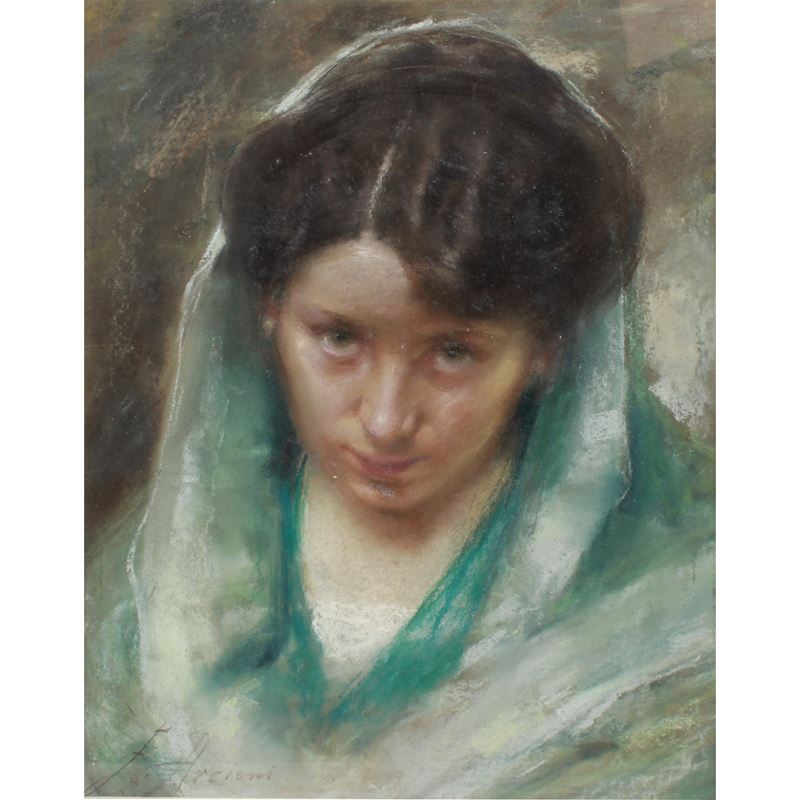 Enrico Arcioni  (Spoleto, 1875 - Roma, 1954)  - Asta Dimore Venete - San Luca Casa d'Aste