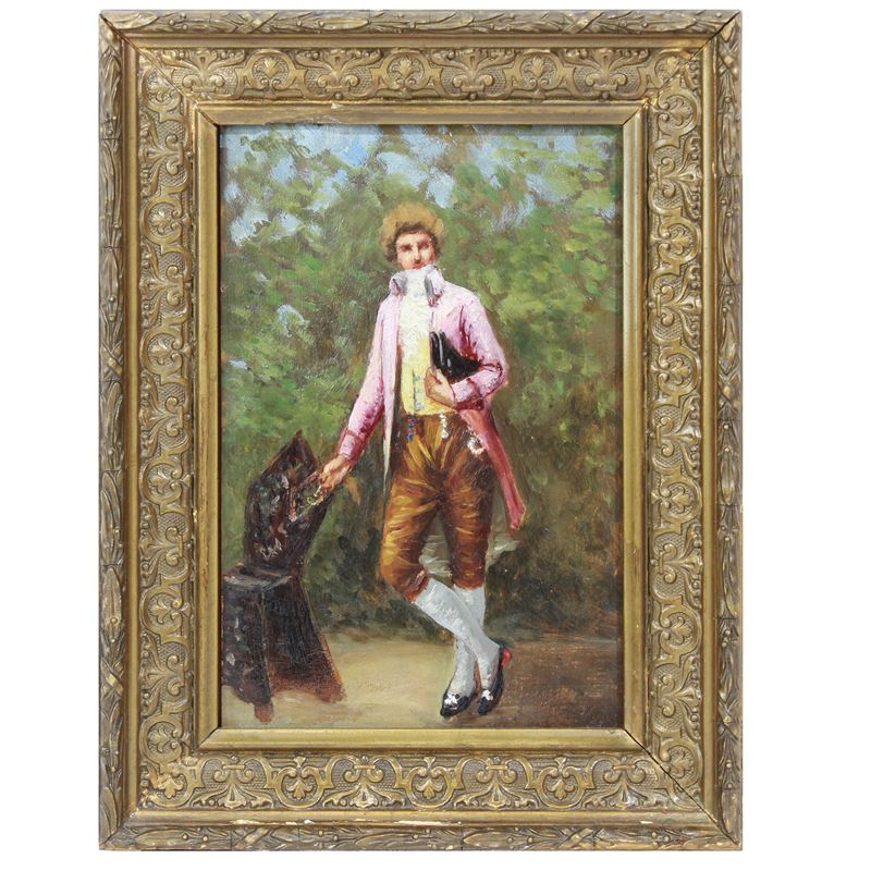 Pittore italiano  (XIX-XX sec.)  - Asta Dimore Venete - San Luca Casa d'Aste