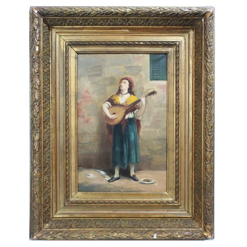 Antonino Leto  (Monreale, 1844 - Capri, 1913)  - Asta Dimore Venete - San Luca Casa d'Aste