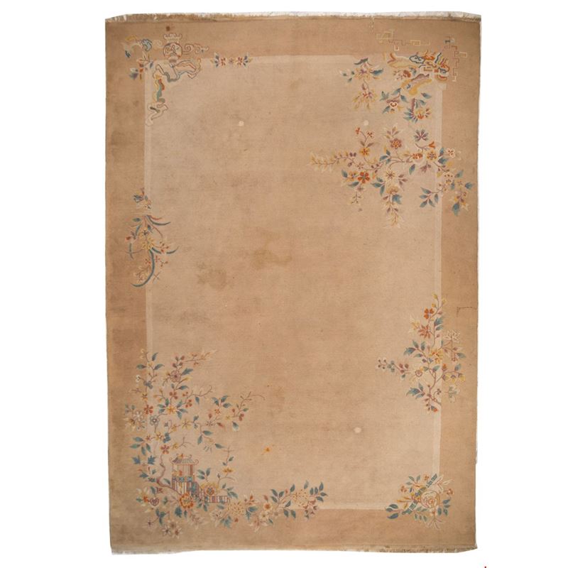 Tappeto Pechino  (Cina, metà XX sec.)  - Asta Dimore Venete - San Luca Casa d'Aste