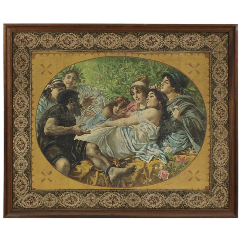 Arazzo  (XIX-XX sec.)  - Asta Dimore Venete - San Luca Casa d'Aste