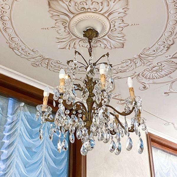 Lampadario a otto luci