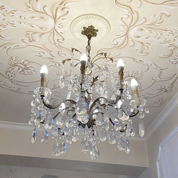 Lampadario a otto luci