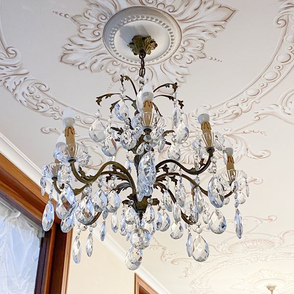 Lampadario a otto luci