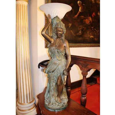 Scultura in Bronzo Brunito
