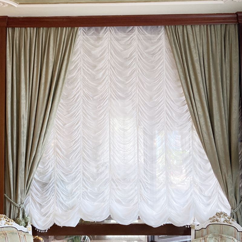 Tendaggio completo  (Italia, XX sec.)  - Asta Gli Arredi del Grand Hotel Bristol sul Lago Maggiore - San Luca Casa d'Aste
