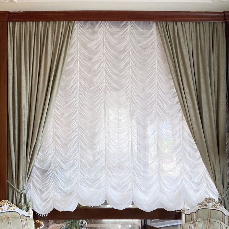 Tendaggio completo  (Italia, XX sec.)  - Asta Gli Arredi del Grand Hotel Bristol sul Lago Maggiore - San Luca Casa d'Aste