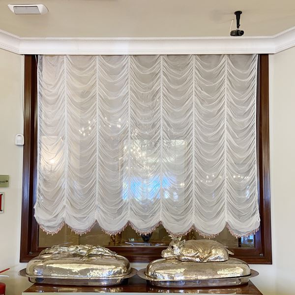 Tenda a pacchetto in tulle