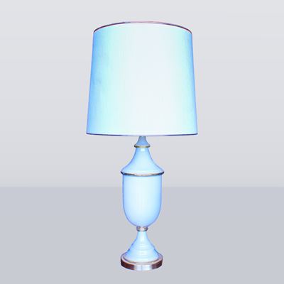 Lampada in Metallo Verniciato e Dorato