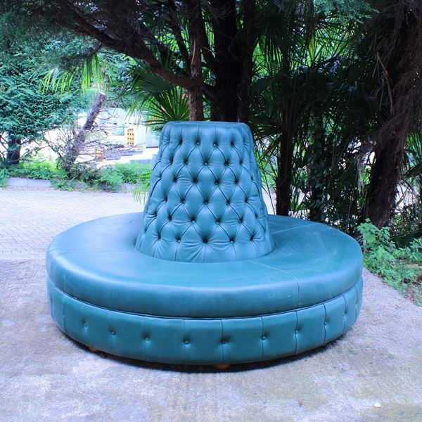Divano rotondo da centro