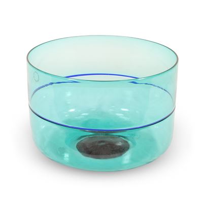 Tapio Wirkkala, Bowl serie 'Macchie', vetro soffiato, Murano 1989