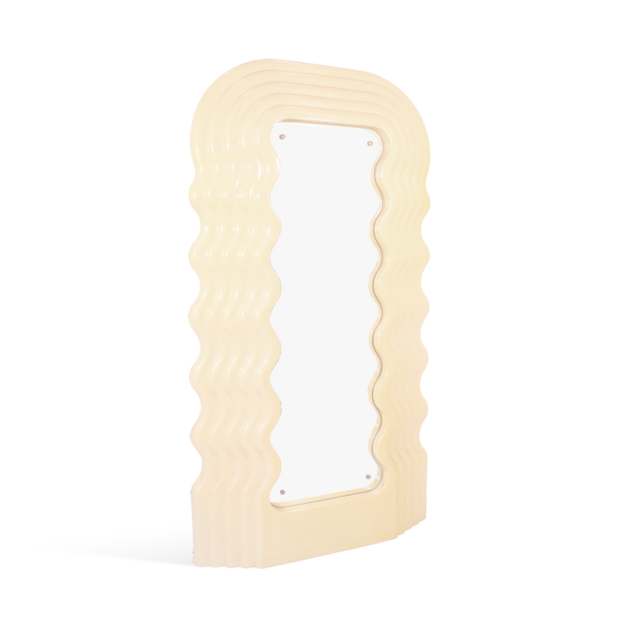 Ettore Sottsass, Specchiera “Ultrafragola” in perspex e vetro specchiato (prod. Poltronova), anni...