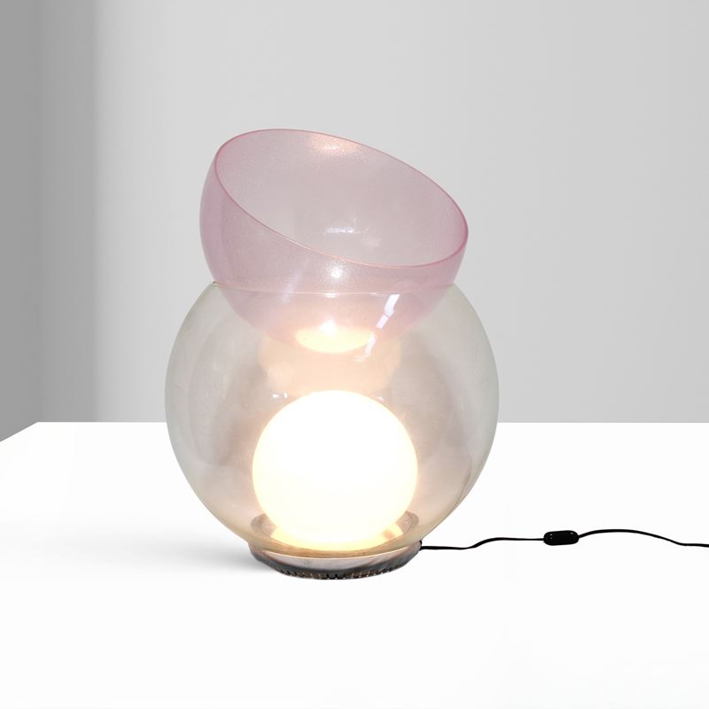 Gae Aulenti prod. Fontana Arte  (Italia, anni 60)  - Asta Il gusto del Novecento: design, vetri e arti decorative - San Luca Casa d'Aste