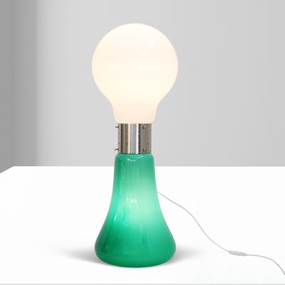 Carlo Nason, Lampada da terra modello Birillo in vetro di Murano, h. 98 cm