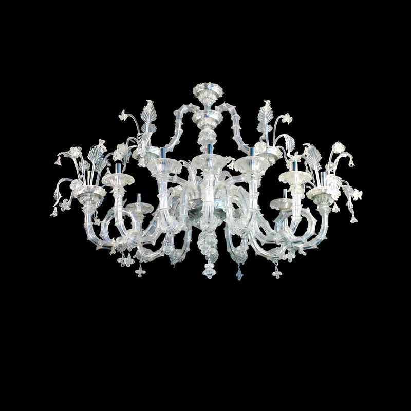 Manifattura italiana  (Murano, XX sec.)  - Asta Il gusto del Novecento: design, vetri e arti decorative - San Luca Casa d'Aste