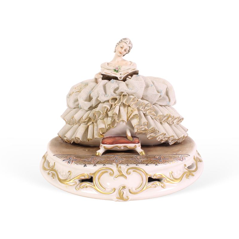 Manifattura Capodimonte  (Italia, XX sec.)  - Asta DIPINTI ANTICHI e ANTIQUARIATO - San Luca Casa d'Aste