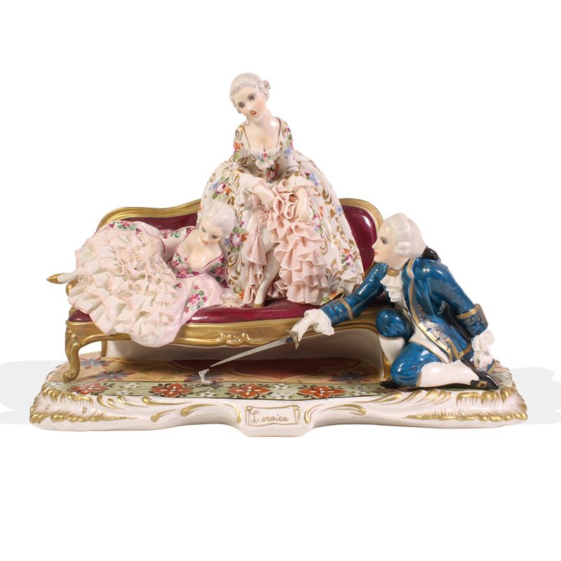 Manifattura Fabris  (Bassano del Grappa, XX sec.)  - Asta DIPINTI ANTICHI e ANTIQUARIATO - San Luca Casa d'Aste