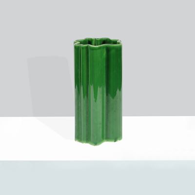 Manifattura Italiana, Vaso in ceramica verde