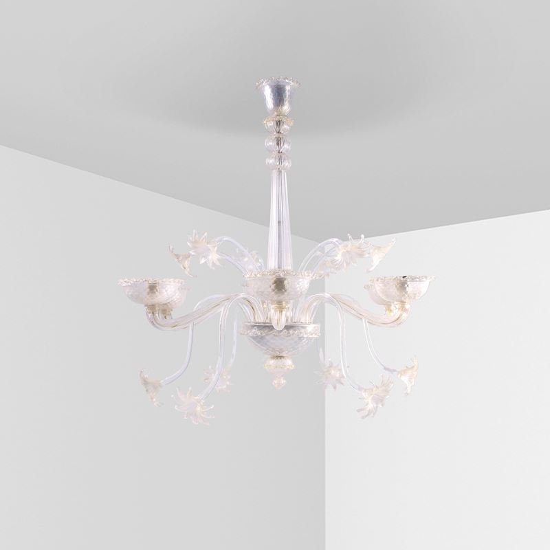 Manifattura italiana  (Murano, anni 50)  - Asta Design | Forma | Stile  - San Luca Casa d'Aste