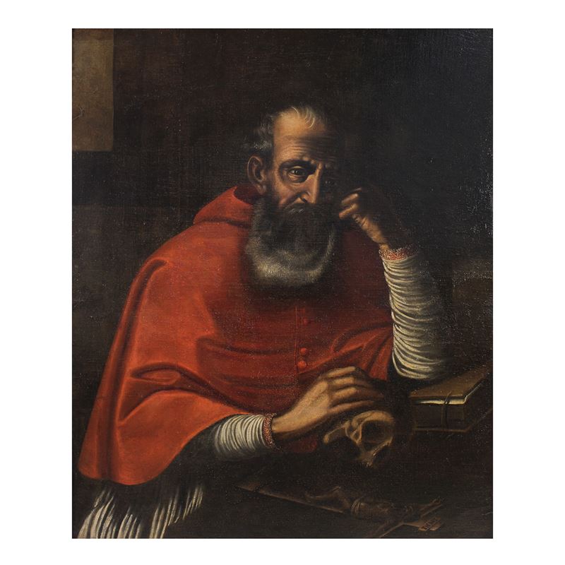 Scuola emiliana  (XVII sec.)  - Asta DIPINTI ANTICHI e ANTIQUARIATO - San Luca Casa d'Aste