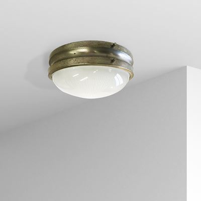 Sergio Mazza, Applique modello Sigma in ottone e vetro
