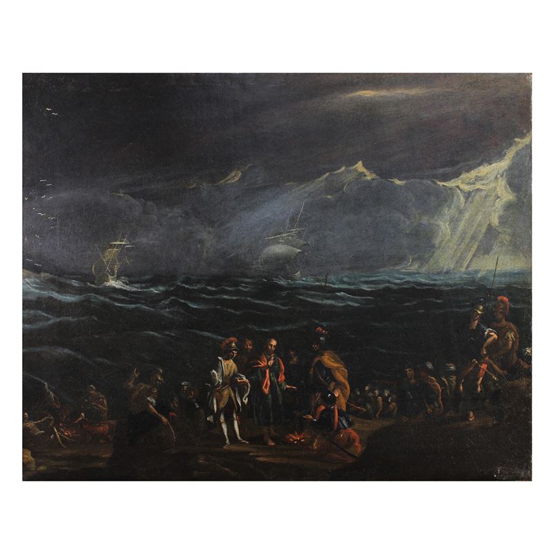 Scuola italiana  (XVIII Sec.)  - Asta DIPINTI ANTICHI e ANTIQUARIATO - San Luca Casa d'Aste