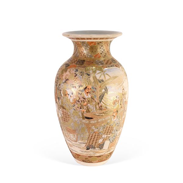 Vaso in porcellana Satsuma