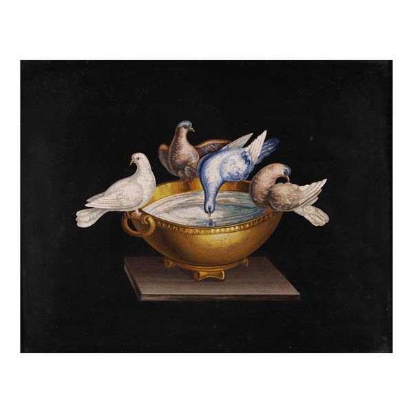 Placca rettangolare in micromosaico