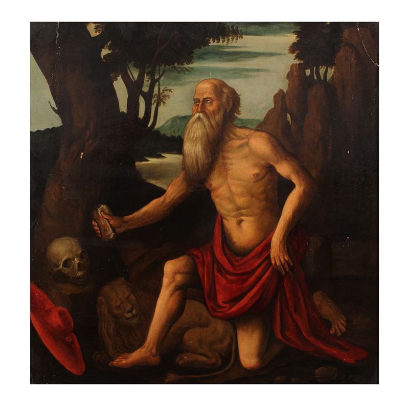 Pittore italiano  (XVII - XVIII Sec.)  - Asta DIPINTI ANTICHI e ANTIQUARIATO - San Luca Casa d'Aste