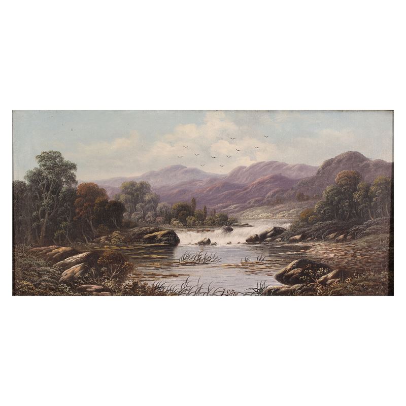 Pittore inglese  (XIX-XX Sec.)  - Asta DIPINTI ANTICHI e ANTIQUARIATO - San Luca Casa d'Aste