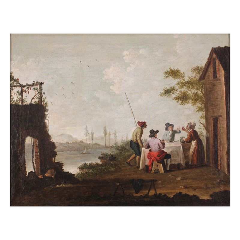 Pittore italiano  (XVIII Sec.)  - Asta DIPINTI ANTICHI e ANTIQUARIATO - San Luca Casa d'Aste