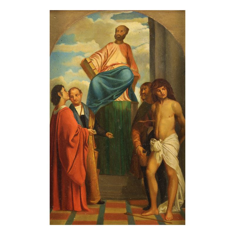 Tiziano Vecellio, copia da  (Pieve di Cadore, 1490 – Venezia, 1576)  - Asta DIPINTI ANTICHI e ANTIQUARIATO - San Luca Casa d'Aste