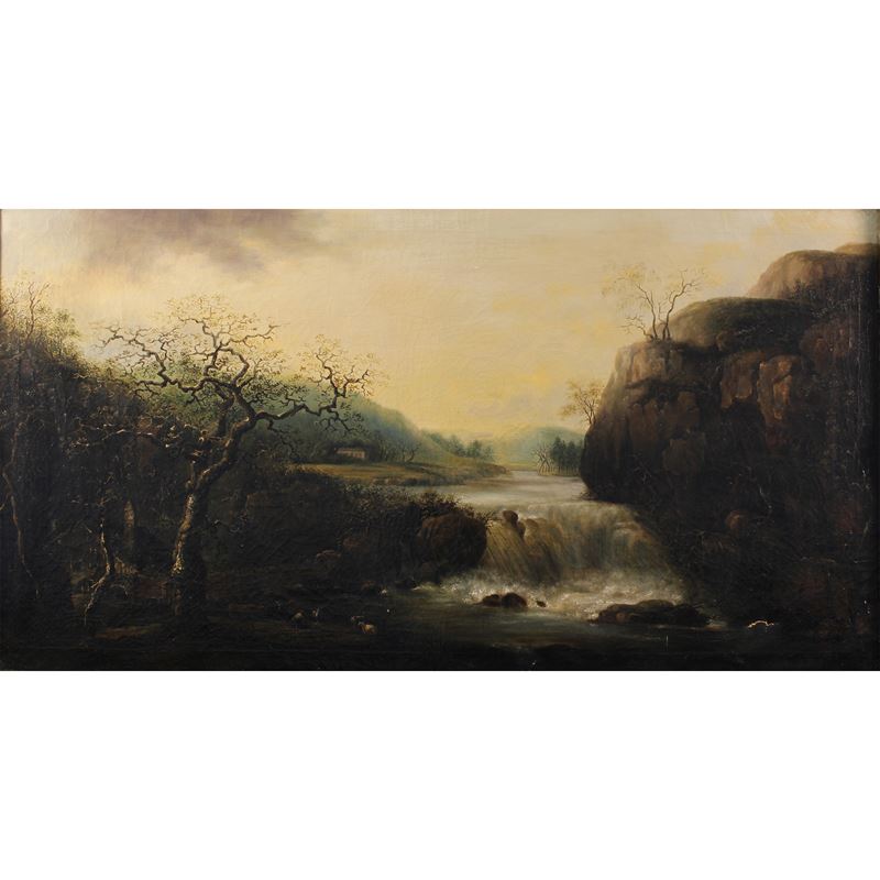 Pittore nordeuropeo  (Fine XVIII - Inizio XIX Sec.)  - Asta DIPINTI ANTICHI e ANTIQUARIATO - San Luca Casa d'Aste