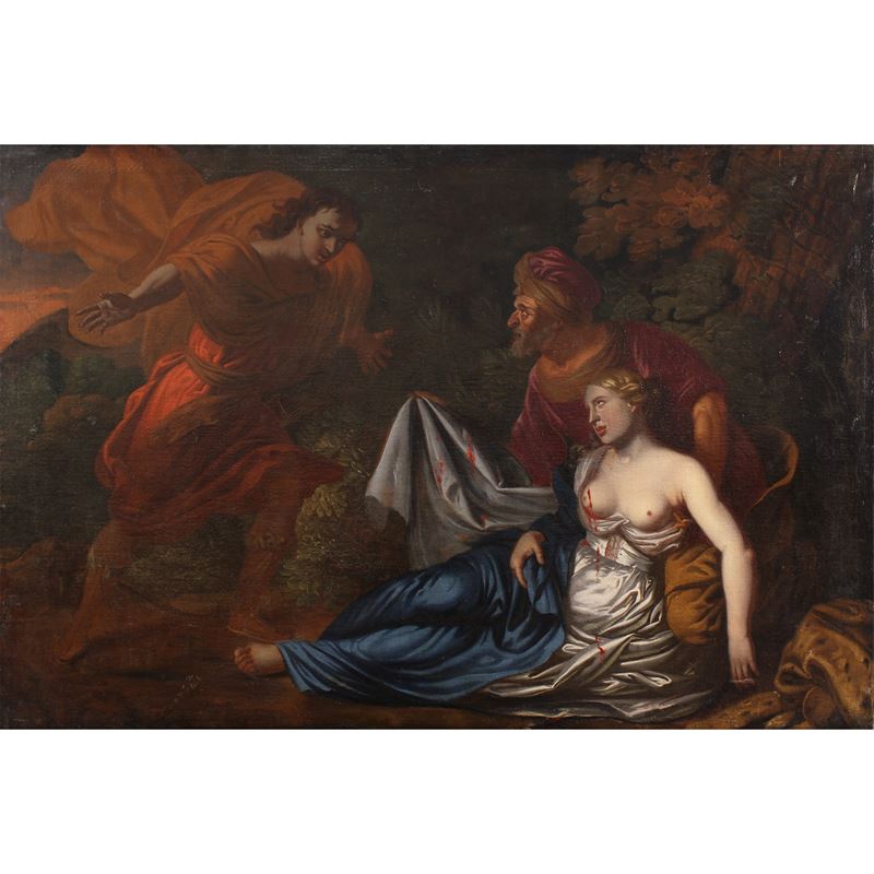 Scuola Bolognese  (XVII-XVIII Sec.)  - Asta DIPINTI ANTICHI e ANTIQUARIATO - San Luca Casa d'Aste