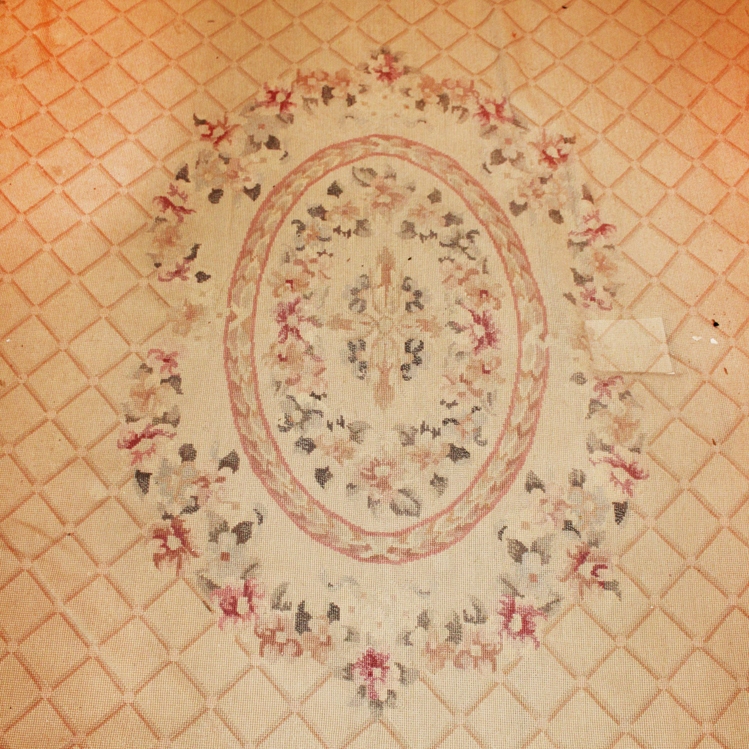 Tappeto in Stile Aubusson