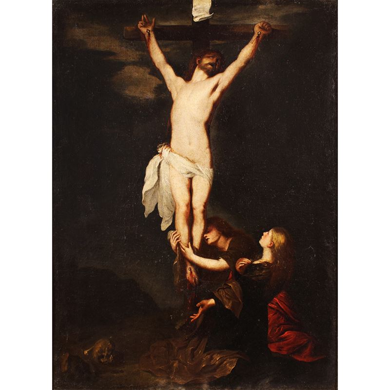 Antoon van Dyck, seguace di  (Anversa 1599 – Londra 1641)  - Asta DIPINTI ANTICHI e ANTIQUARIATO - San Luca Casa d'Aste