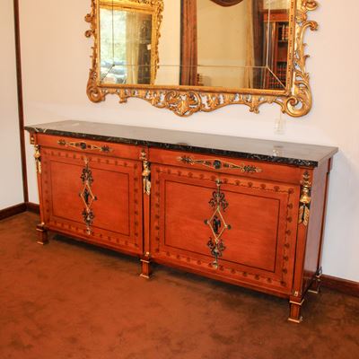 ♦ Credenza Stile Impero in Ciliegio