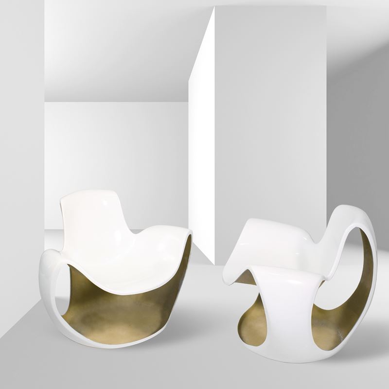 Danielle Quarante prod. Airborne  (Francia, 1969)  - Asta DESIGN | FORMA | STILE - San Luca Casa d'Aste