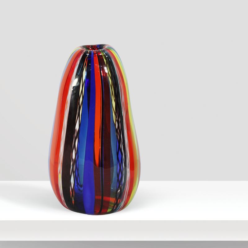 Fulvio Bianconi, attribuito  (Murano, XX sec.)  - Asta DESIGN | FORMA | STILE - San Luca Casa d'Aste