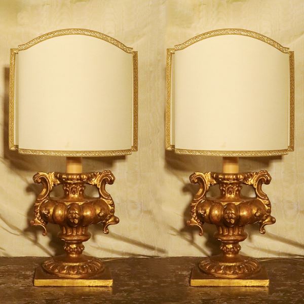 ♦ Coppia di lampade da tavolo