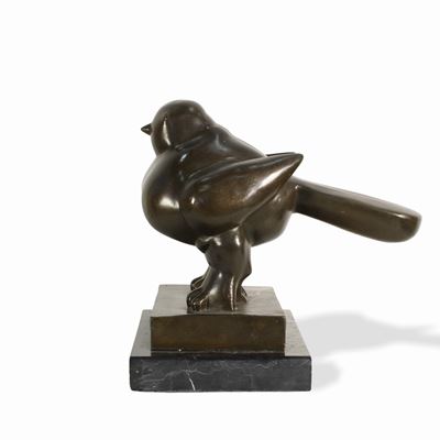 Fernando Botero, Paloma, bronzo