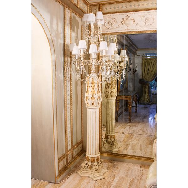 ♦ Lampada girandole da terra