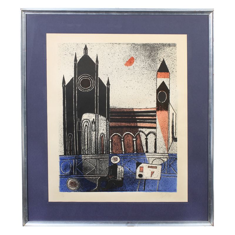 Franco Gentilini  ((Faenza, 1909 – Roma, 1981))  - Asta DA UNA COLLEZIONE MILANESE - San Luca Casa d'Aste