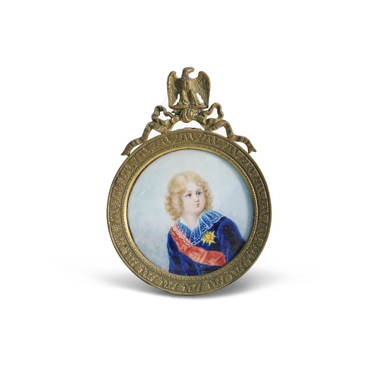 Pittore francese  (Francia, XVIII-XIX secolo)  - Asta DA UNA COLLEZIONE MILANESE - San Luca Casa d'Aste