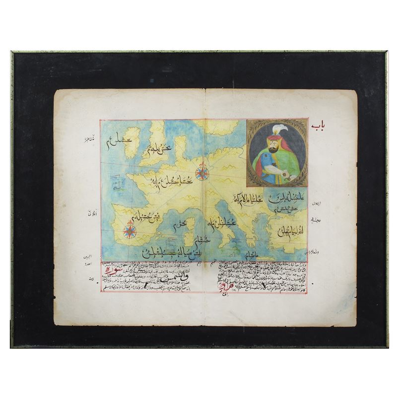 Manoscritto miniato  (Impero Ottomano, XVIII secolo)  - Asta DA UNA COLLEZIONE MILANESE - San Luca Casa d'Aste