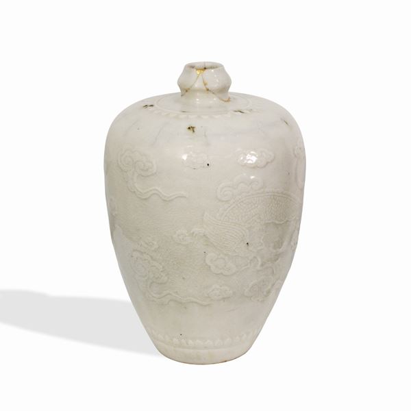 Grande vaso cinese meiping