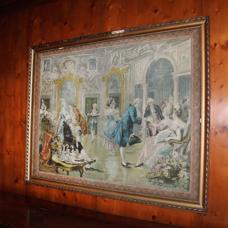 Stampa a colori  (Francia, XX sec.)  - Asta Stampe e acquerelli - San Luca Casa d'Aste